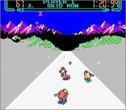 Pantallazo de Slalom para Nintendo (NES)