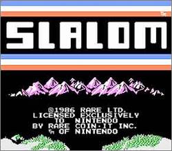 Pantallazo de Slalom para Nintendo (NES)