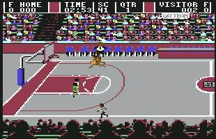 Pantallazo de Slam-Dunk para Commodore 64
