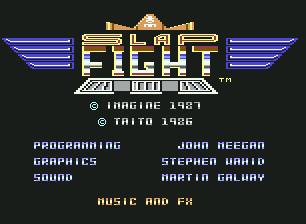 Pantallazo de Slap Fight para Commodore 64