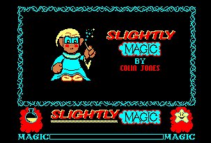 Pantallazo de Slightly Magic para Amstrad CPC