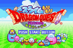 Pantallazo de Slime Morimori Dragon Quest - Shougeki no Shippo Dan (Japonés) para Game Boy Advance