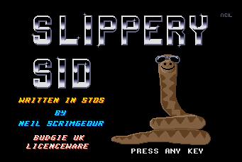 Pantallazo de Slippery Sid para Atari ST