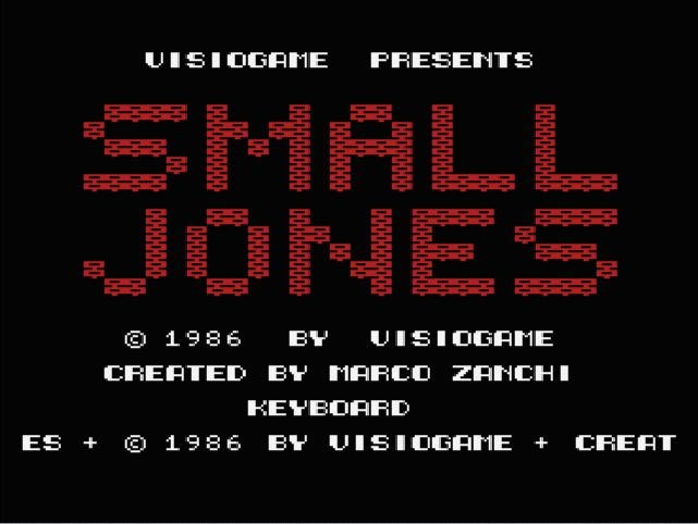 Pantallazo de Small Jones para MSX