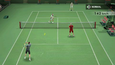 Pantallazo de Smash Court Tennis 3 para PSP