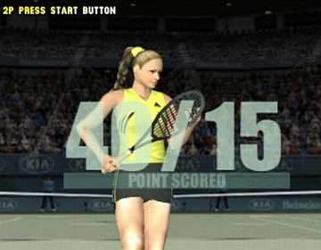 Pantallazo de Smash Court Tennis Pro Tournament para PlayStation 2