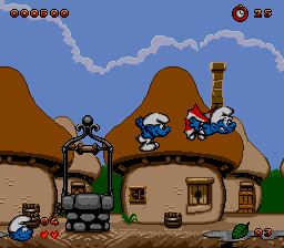 Pantallazo de Smurfs, The (Europa) para Sega Megadrive
