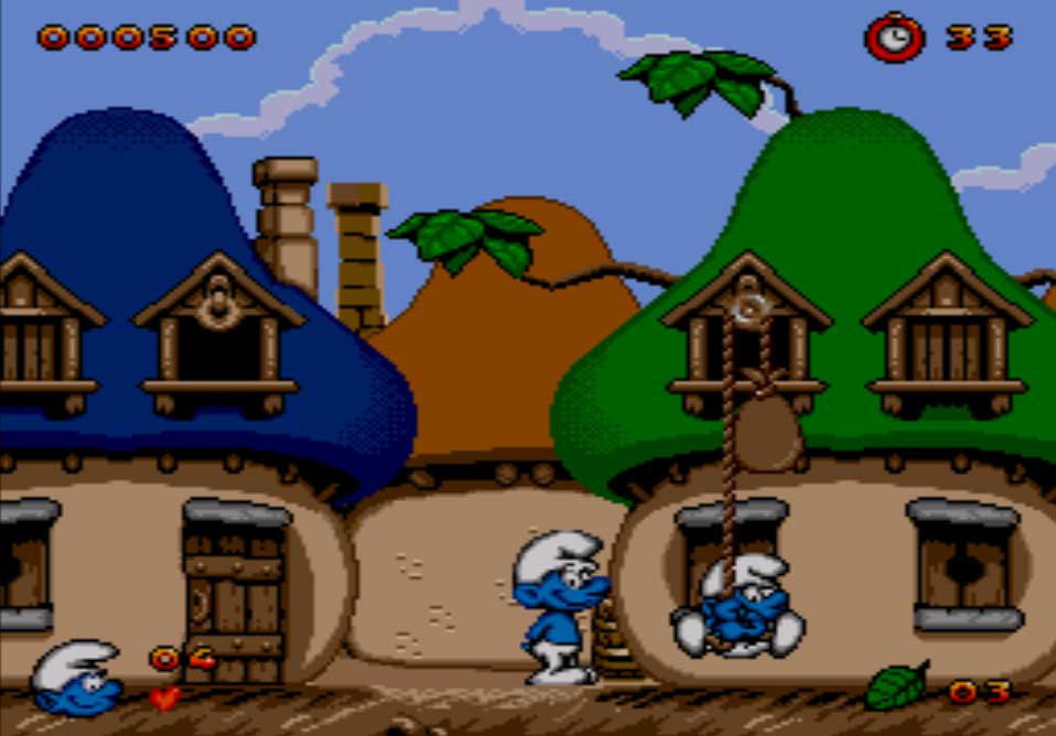 Pantallazo de Smurfs, The para Sega CD