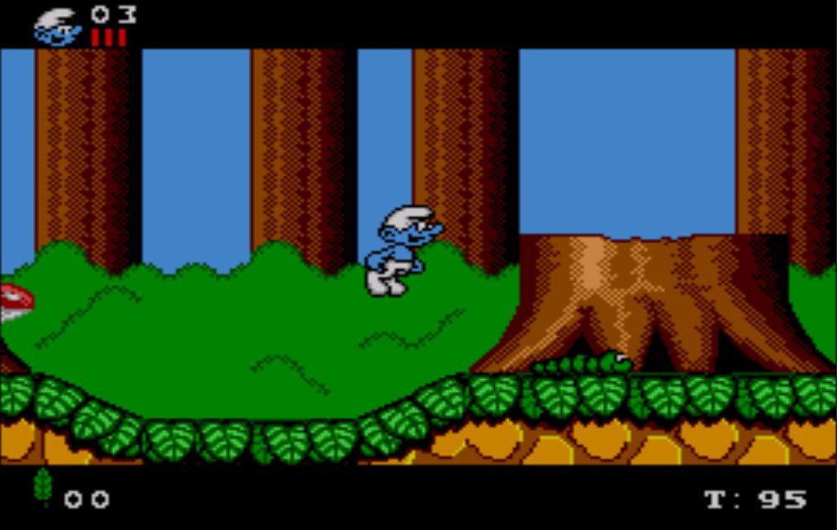 Pantallazo de Smurfs, The para Sega Master System