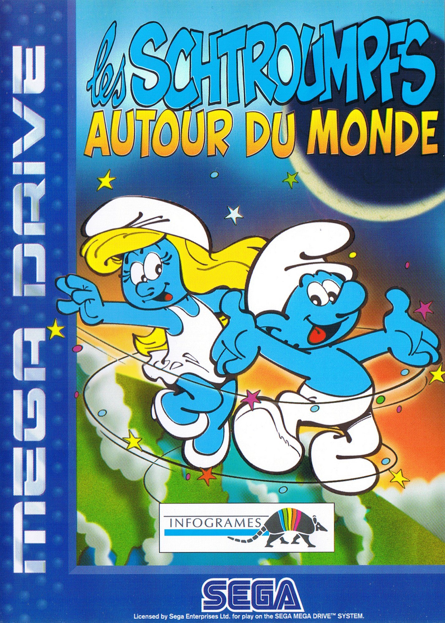 Caratula de Smurfs 2, The para Sega Megadrive