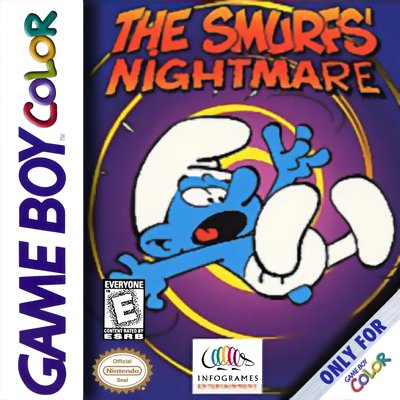 Caratula de Smurfs Nightmare, The para Game Boy Color