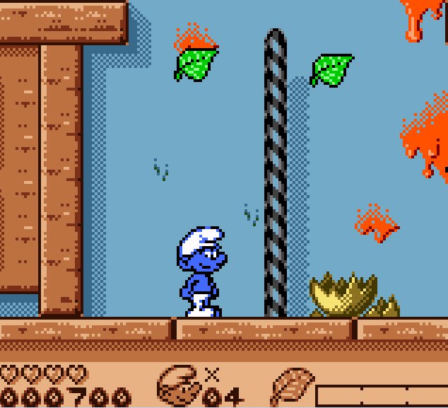 Pantallazo de Smurfs Nightmare, The para Game Boy Color