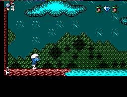 Pantallazo de Smurfs Travel the World para Sega Master System