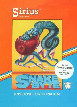 Caratula de Snake Byte para Commodore 64