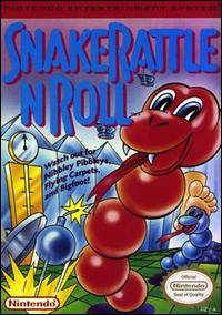 Caratula de Snake Rattle 'N Roll para Nintendo (NES)