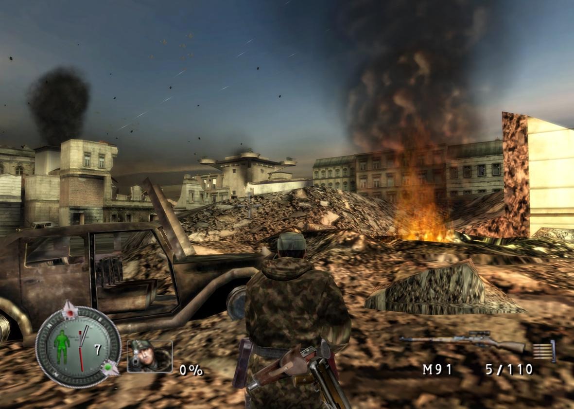 Pantallazo de Sniper Elite para Wii