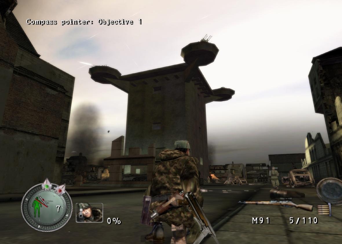 Pantallazo de Sniper Elite para Wii