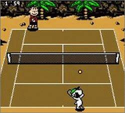 Pantallazo de Snoopy Tennis para Game Boy Color