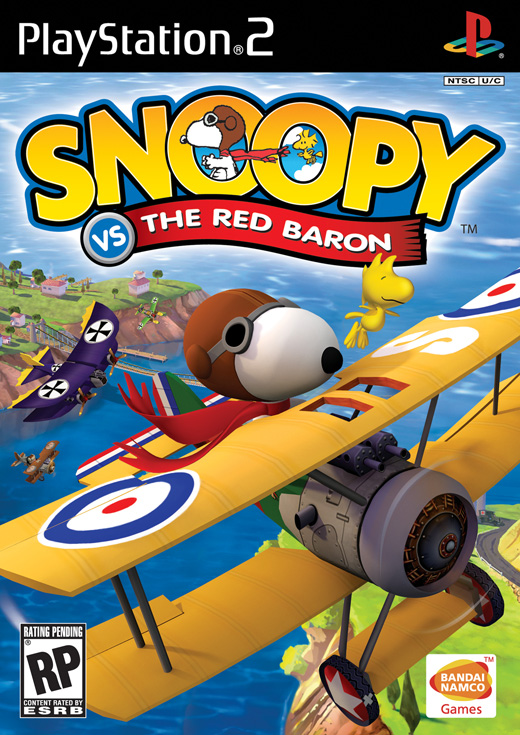 Caratula de Snoopy vs. The Red Baron para PlayStation 2