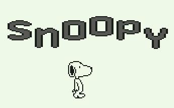 Pantallazo de Snoopy para Commodore 64
