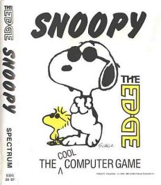 Caratula de Snoopy para Spectrum