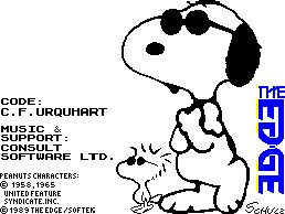 Pantallazo de Snoopy para Spectrum