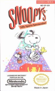 Caratula de Snoopy's Silly Sports Spectacular! para Nintendo (NES)