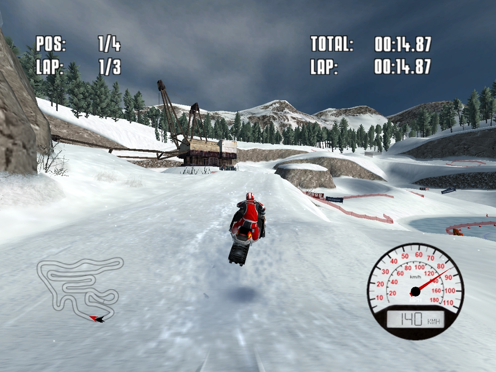 Pantallazo de Snow X Racing para PlayStation 2
