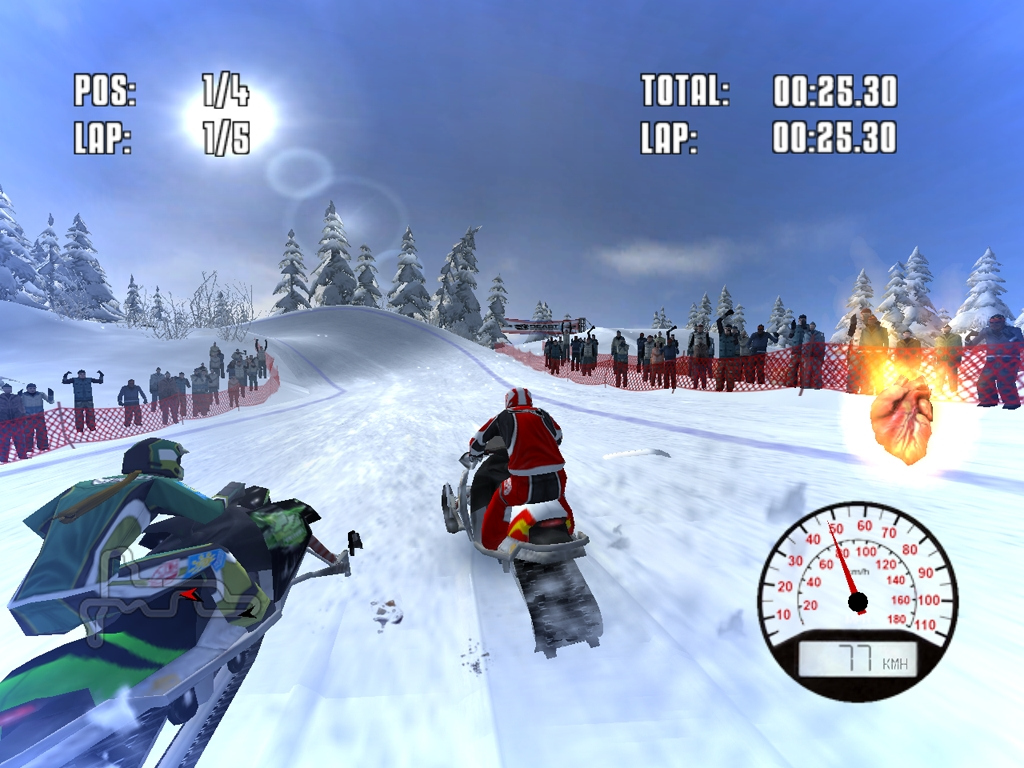 Pantallazo de Snow X Racing para PlayStation 2