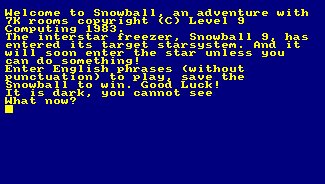 Pantallazo de Snowball para Amstrad CPC
