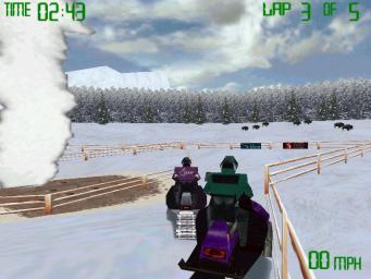 Pantallazo de Snowmobile Racing para PC