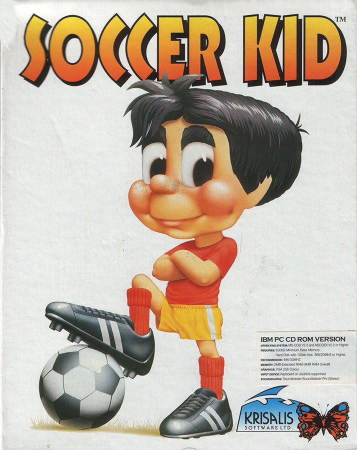 Caratula de Soccer Kid para PC