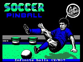 Pantallazo de Soccer Pinball para Amstrad CPC