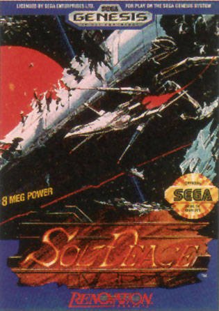 Caratula de Sol-Deace para Sega Megadrive