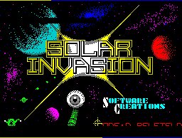 Pantallazo de Solar Invasion para Spectrum