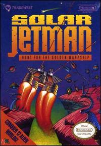 Caratula de Solar Jetman: Hunt for the Golden Warpship para Nintendo (NES)