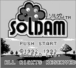 Pantallazo de Soldam para Game Boy