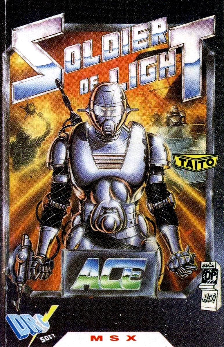 Caratula de Soldier of Light para MSX