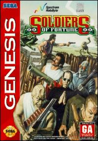 Caratula de Soldiers of Fortune para Sega Megadrive