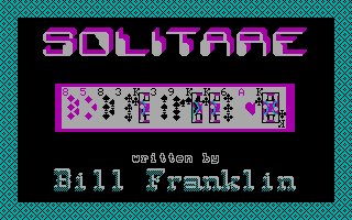 Pantallazo de Solitaire (1985) para PC