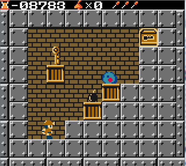 Pantallazo de Solomon - Cox Adventure of the White Tower para Game Boy Color