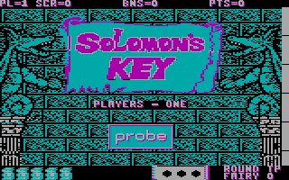 Pantallazo de Solomon's Key para PC