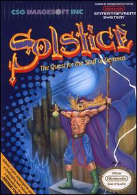 Caratula de Solstice para Nintendo (NES)