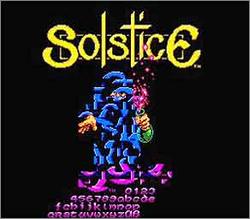 Pantallazo de Solstice para Nintendo (NES)