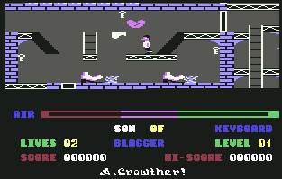 Pantallazo de Son of Blagger para Commodore 64