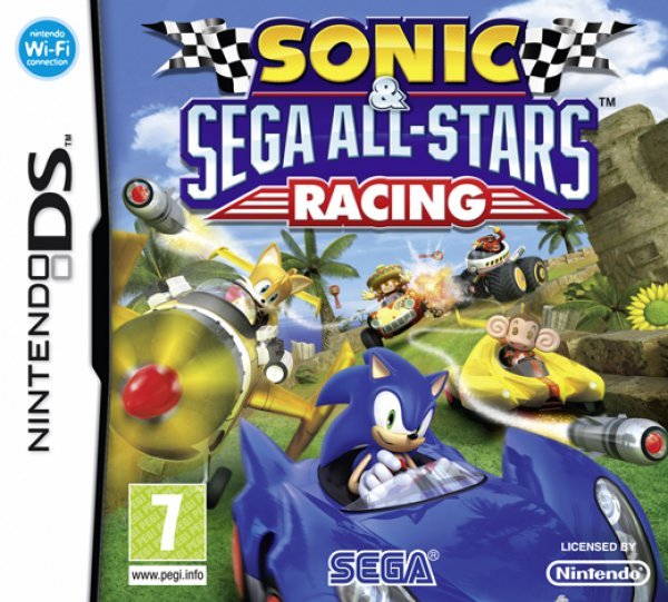 Caratula de Sonic & Sega All-Stars Racing para Nintendo DS