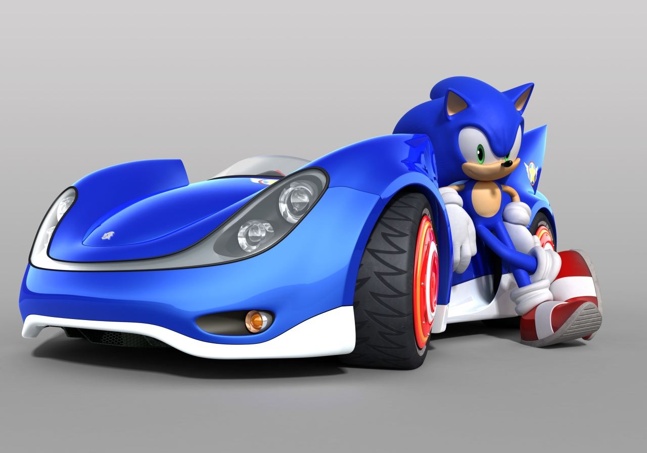 Pantallazo de Sonic & Sega All-Stars Racing para Nintendo DS