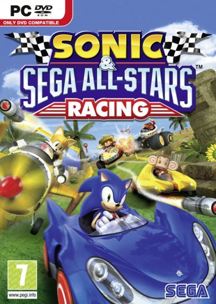 Caratula de Sonic & Sega All-Stars Racing para PC