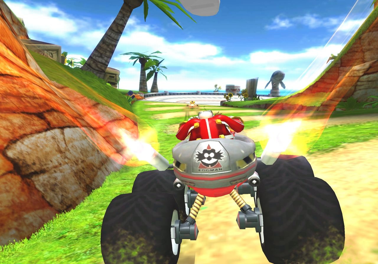Pantallazo de Sonic & Sega All-Stars Racing para Wii