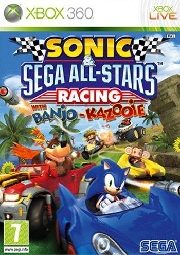 Caratula de Sonic & Sega All-Stars Racing para Xbox 360